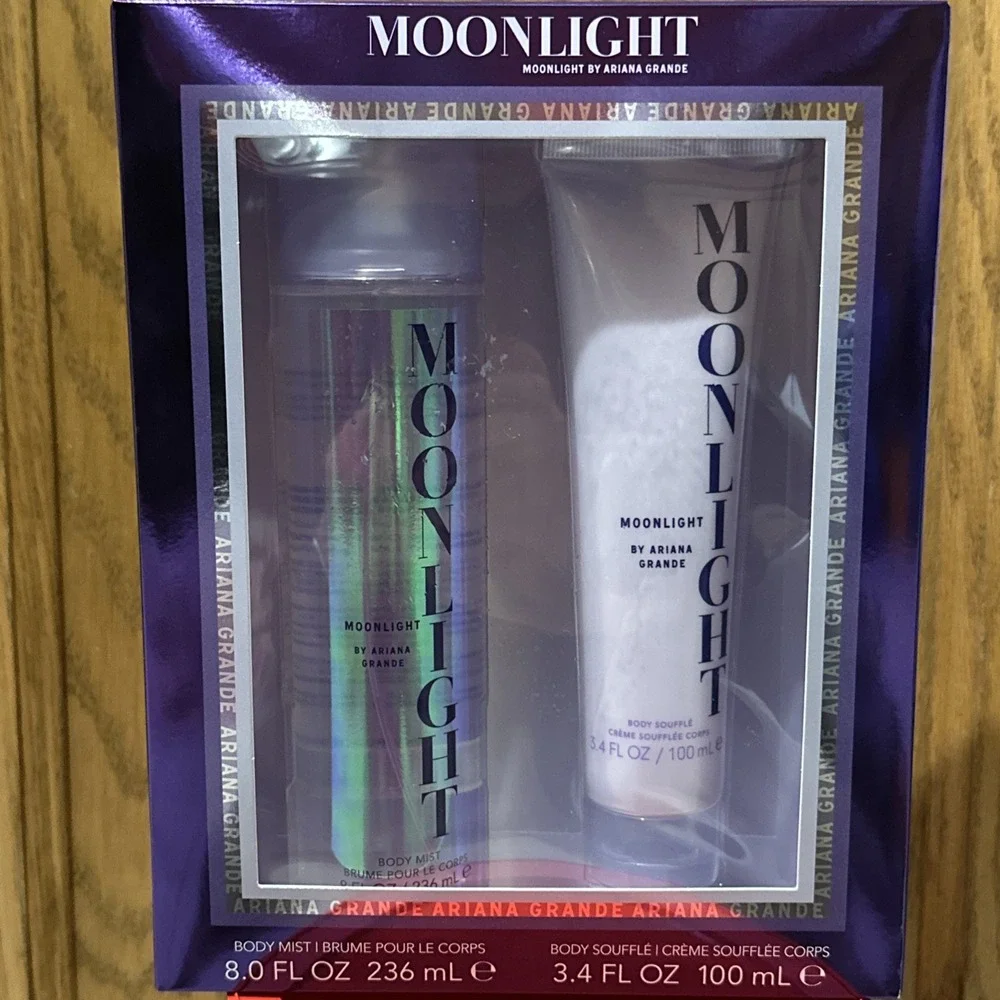 Ariana Grande Moonlight -body mist and body Soufflé Set‎